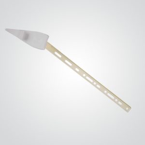 Manilla plástica blanca